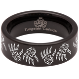 Viking Bear Tungsten Carbide Ring