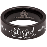 Blessed Tungsten Carbide Ring