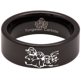 Mount Rushmore Tungsten Carbide Ring