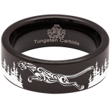 Jaguar Tungsten Carbide Ring