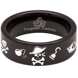 Pirate Tungsten Carbide Ring