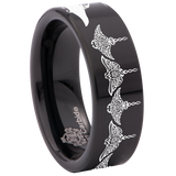 Stingray Tungsten Carbide Ring