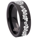 Flower Cluster Tungsten Carbide Ring