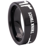 Think Twice Tungsten Carbide Ring