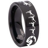 Reindeer Tungsten Carbide Ring