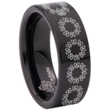 Love Knot Tungsten Carbide Ring