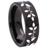Vine Tungsten Carbide Ring