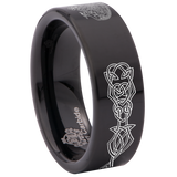 Celtic Dog Style 1 Tungsten Carbide Ring