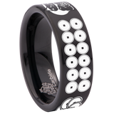 Lucky Cat Tungsten Carbide Ring