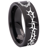 Thorn Tungsten Carbide Ring