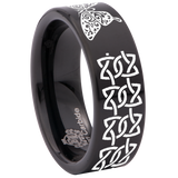Butterfly Celtic Knot Tungsten Carbide Ring