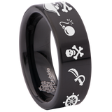 Pirate Tungsten Carbide Ring