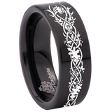 Dragon Knot Tungsten Carbide Ring