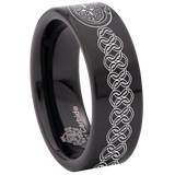 Celtic Lion Head Tungsten Carbide Ring