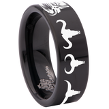 Buffalo Tungsten Carbide Ring