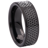 Honeycomb Tungsten Carbide Ring