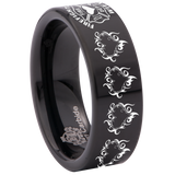 Firefighter's Wife Tungsten Carbide Ring