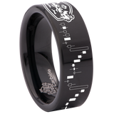 Friends of Irony FOI Wolf Pack Style 1 Tungsten Carbide Ring