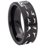Pilates Style 2 Tungsten Carbide Ring
