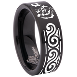 Tiger Eye Style 2 Tungsten Carbide Ring