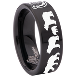 Roaring Bear Tungsten Carbide Ring