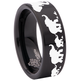 Elephant Tungsten Carbide Ring