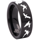 Crow Tungsten Carbide Ring