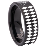 Jester Clown Tungsten Carbide Ring