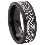 Celtic Dragon Style 2 Tungsten Carbide Ring