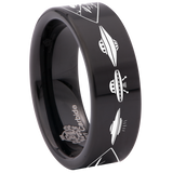 UFO Tungsten Carbide Ring