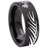 Flying Raven Tungsten Carbide Ring