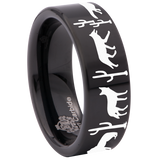Coyote Tungsten Carbide Ring