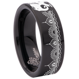 Indian Elephant Tungsten Carbide Ring