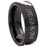 Hockey Tungsten Carbide Ring