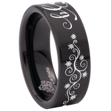 Blessed Tungsten Carbide Ring