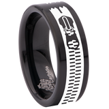 Zipper Tungsten Carbide Ring