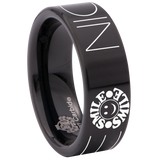 Smile and Be Nice Tungsten Carbide Ring