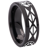 Kokopelli Tungsten Carbide Ring