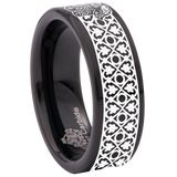 Hamsa Tungsten Carbide Ring