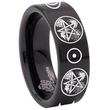 Elemental Wizard Tungsten Carbide Ring