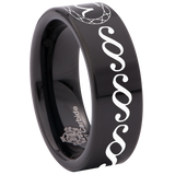 Capricorn Tungsten Carbide Ring