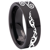 Triskele Tungsten Carbide Ring