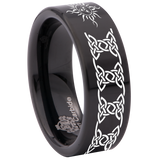 Triquetra Sun Tungsten Carbide Ring