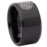 Celtic Pentacle Tungsten Carbide Ring