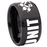 Police K-9 Unit Special Forces Tungsten Carbide Ring