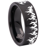 Dragon and Skull Tungsten Carbide Ring
