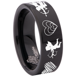 Cupid Tungsten Carbide Ring