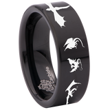 Dragon Loop Tungsten Carbide Ring