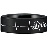 Loveline Tungsten Carbide Ring