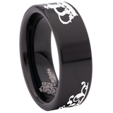 Crown Tungsten Carbide Ring